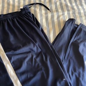 Nike track type joggers, work out pants New with attached tags